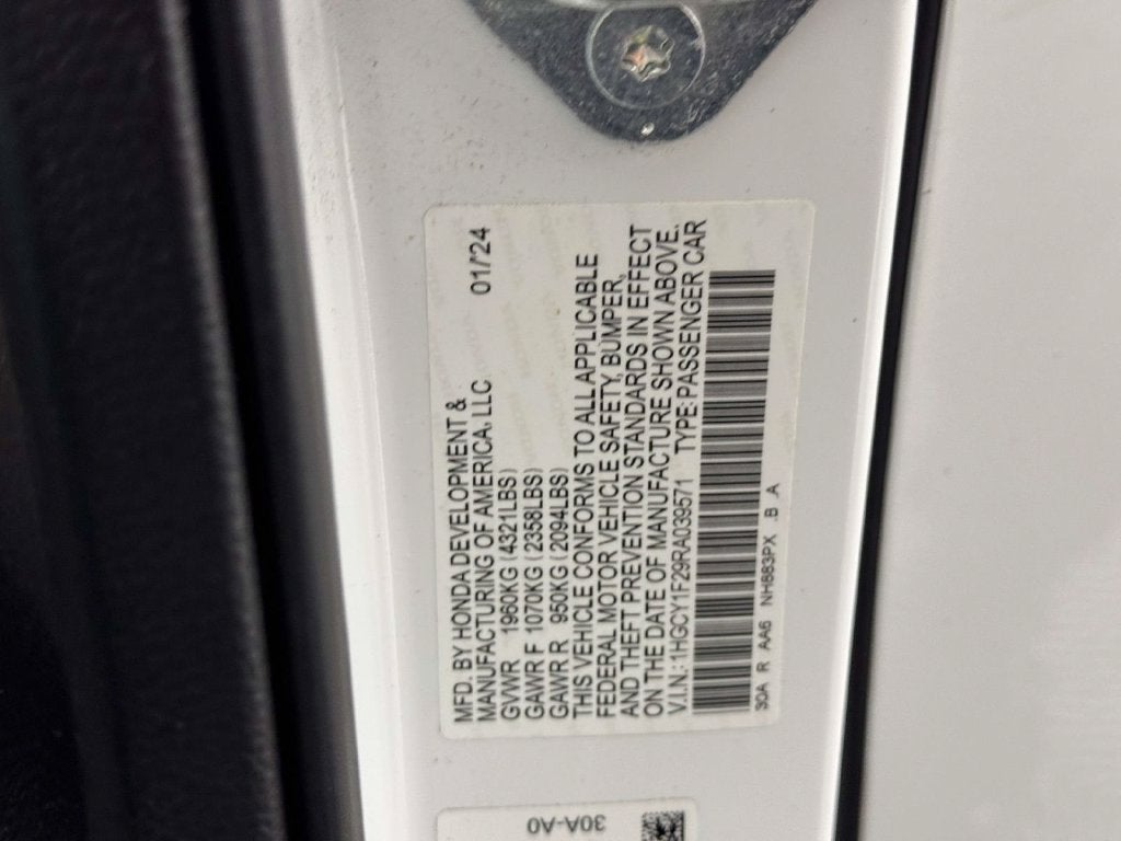 2024 Honda Accord LX