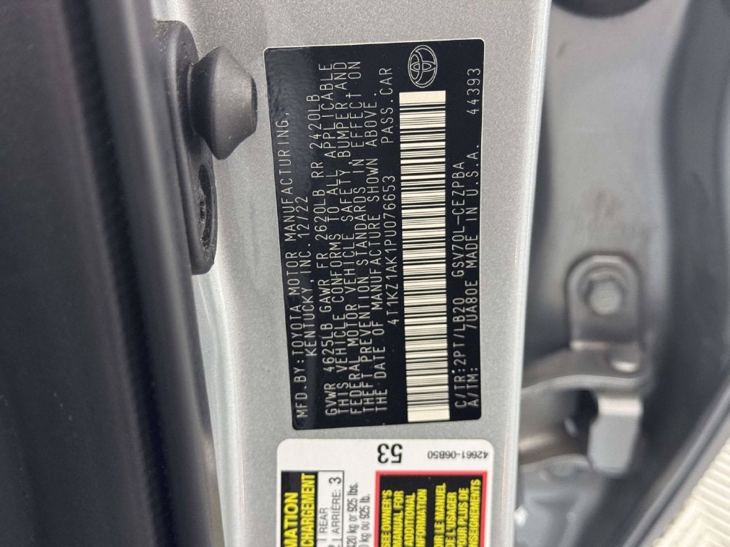 2023 Toyota Camry XSE V6
