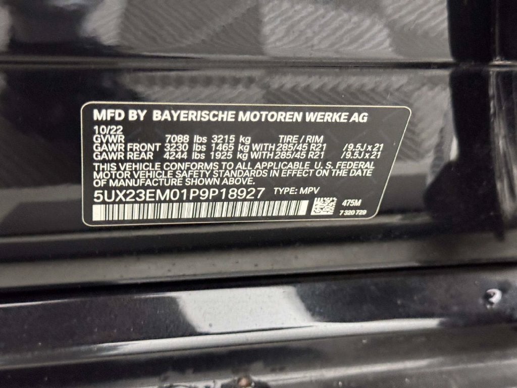 2023 BMW X7 xDrive40i