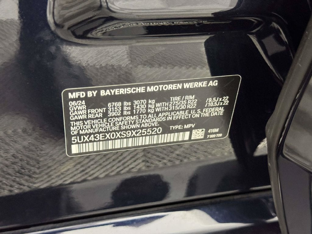 2025 BMW X6 M60i