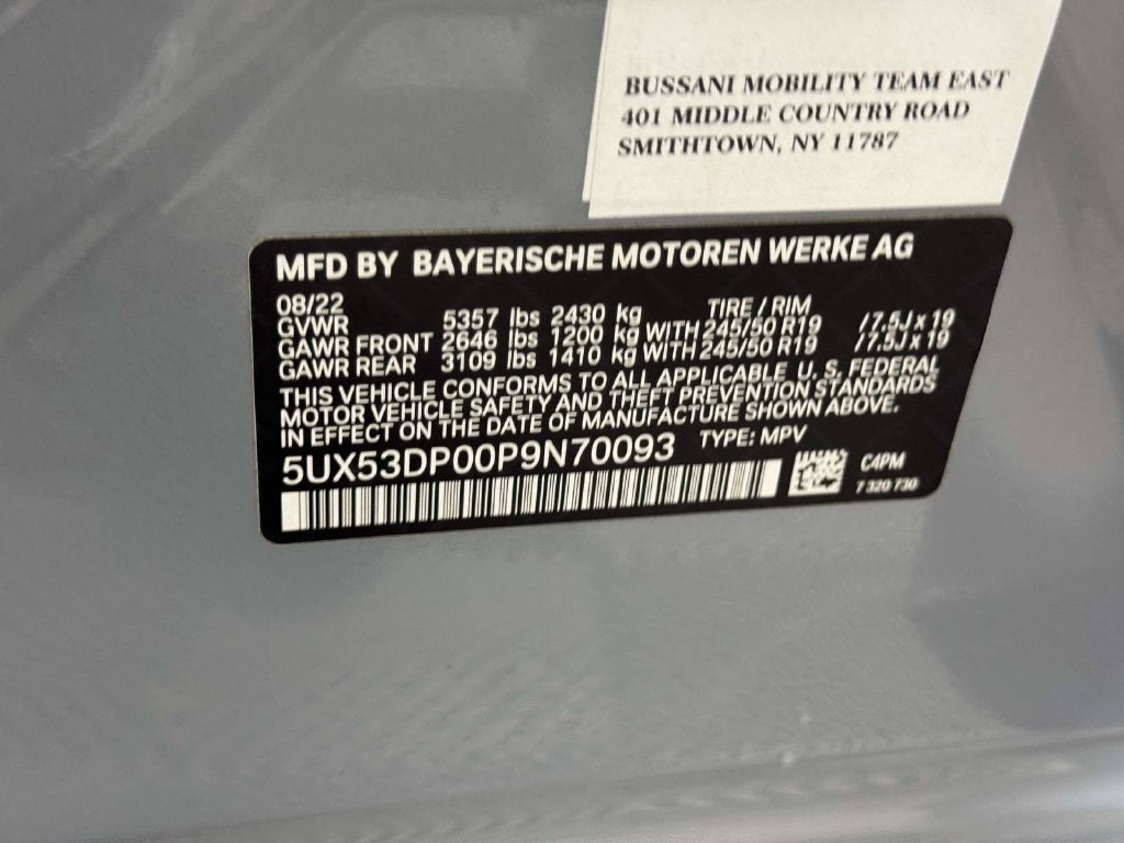 2023 BMW X3 xDrive30i