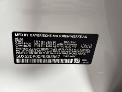 2023 BMW X3 xDrive30i