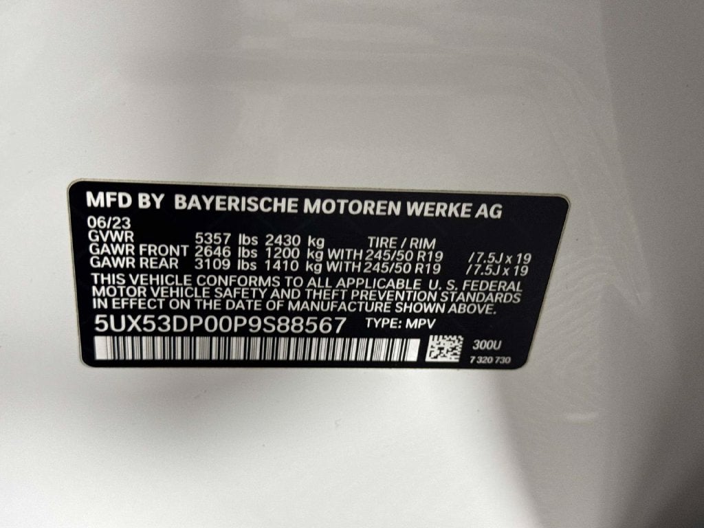 2023 BMW X3 xDrive30i
