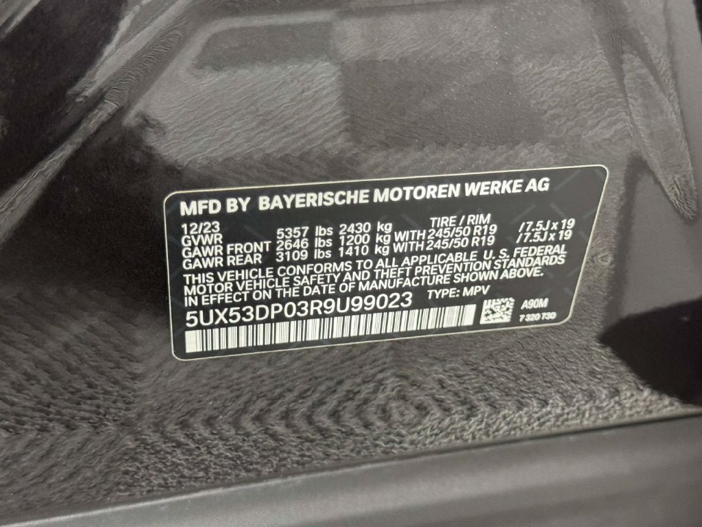 2024 BMW X3 xDrive30i