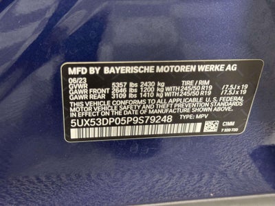 2023 BMW X3 xDrive30i