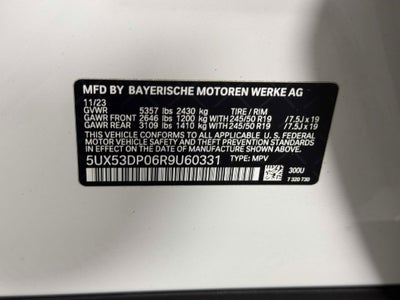 2024 BMW X3 xDrive30i