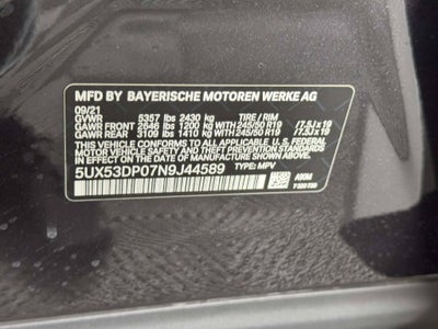 2022 BMW X3 xDrive30i