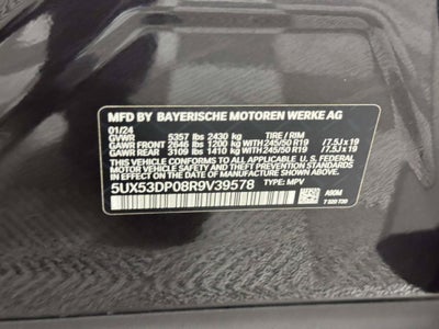2024 BMW X3 xDrive30i