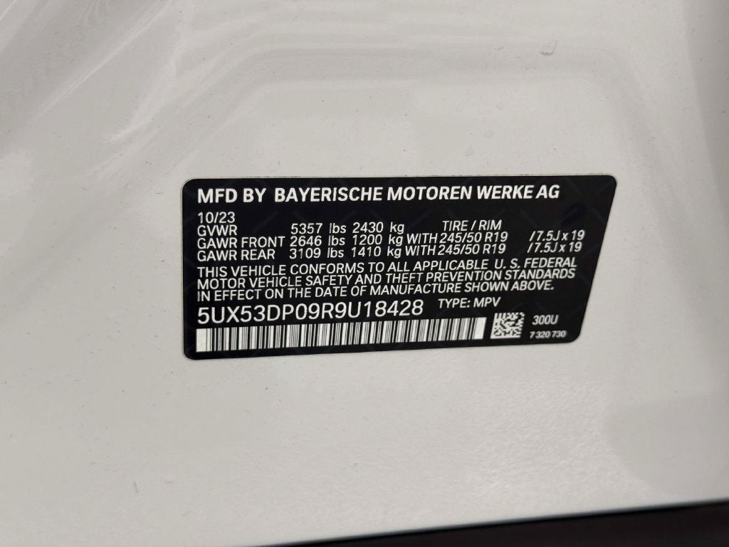 2024 BMW X3 xDrive30i