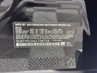 2020 BMW X3 xDrive30i
