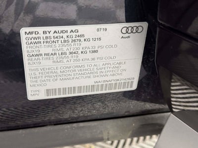 2019 Audi Q5 2.0T Premium Plus quattro