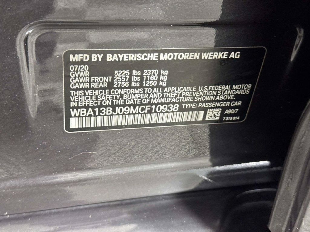 2021 BMW 5 Series 530i xDrive