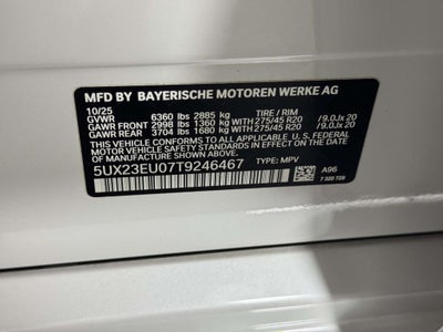 2026 BMW X5 xDrive40i