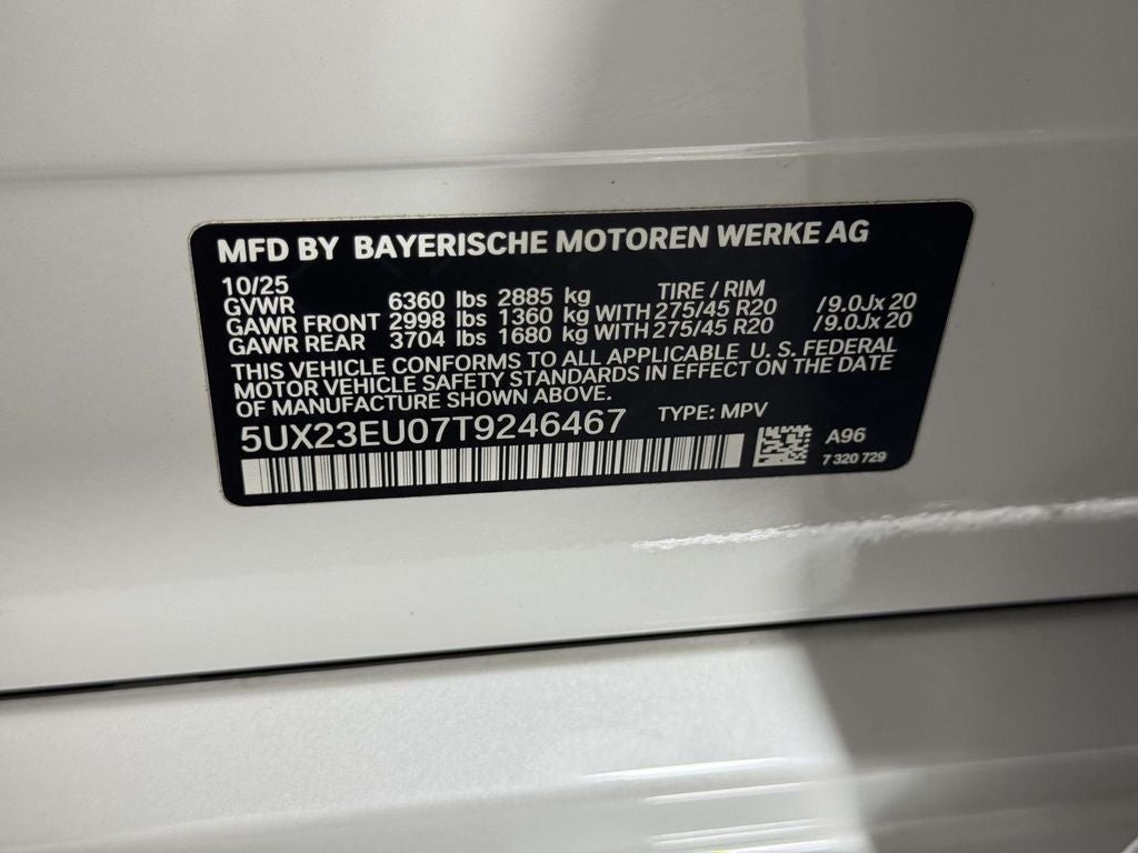 2026 BMW X5 xDrive40i