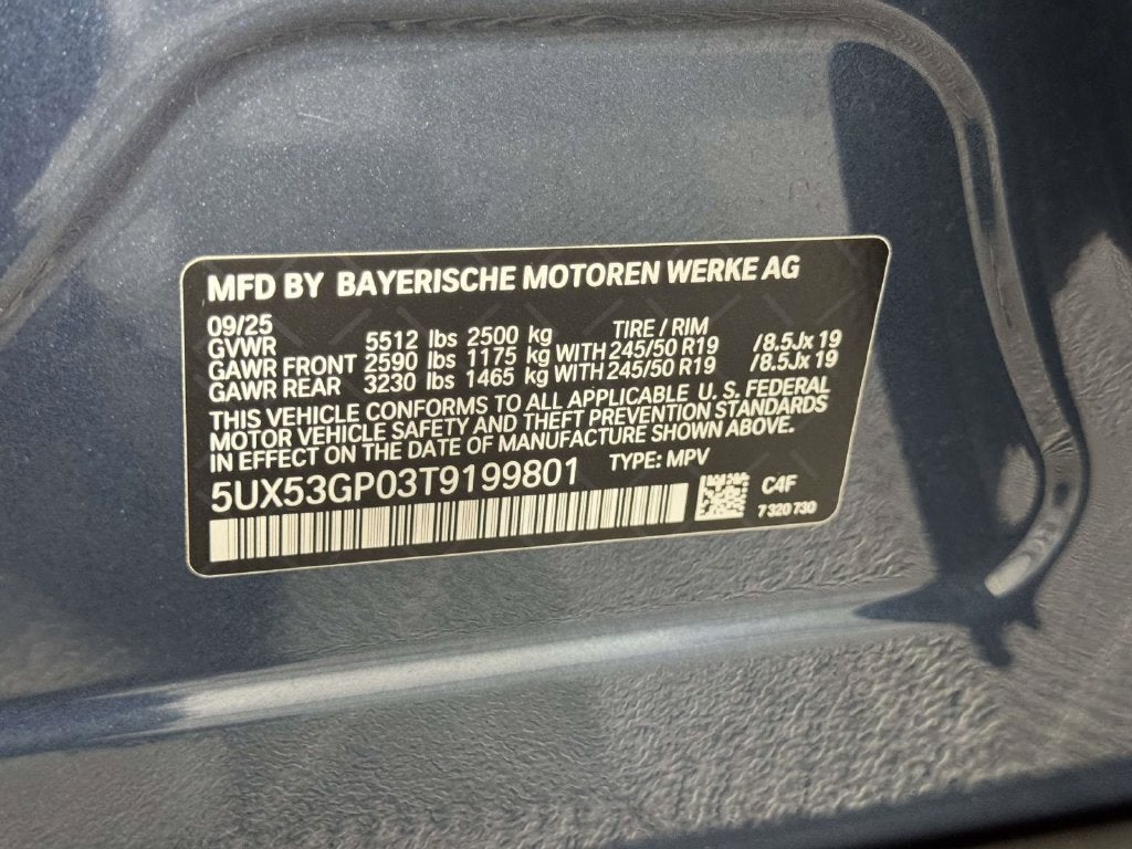 2026 BMW X3 30 xDrive