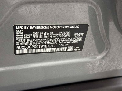 2026 BMW X3 30 xDrive