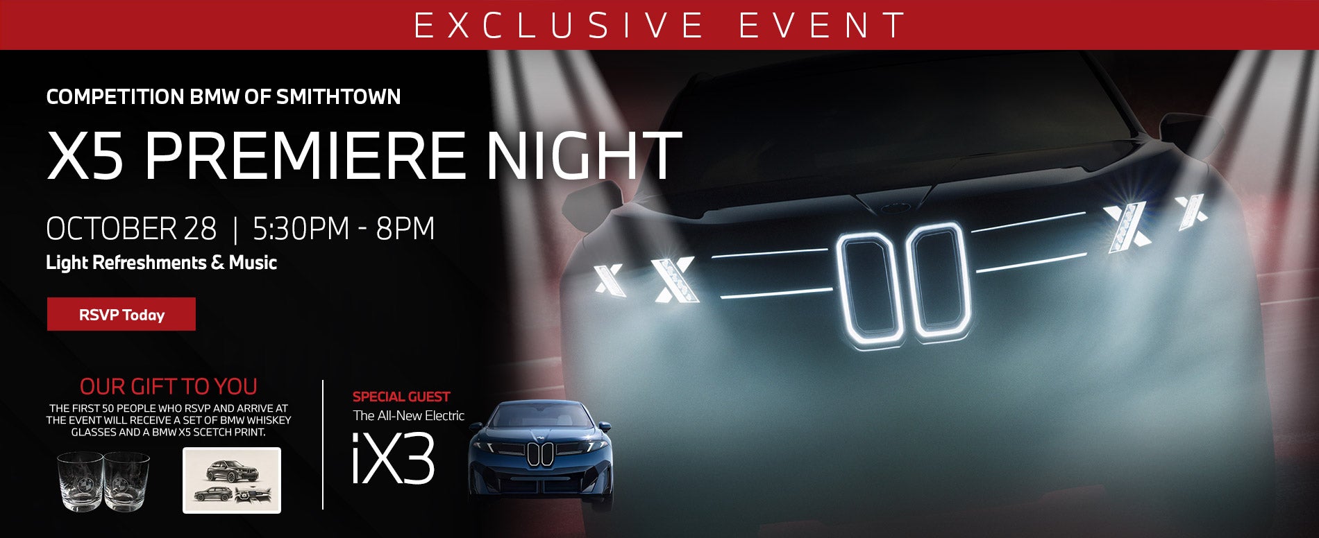 x5 launch event
