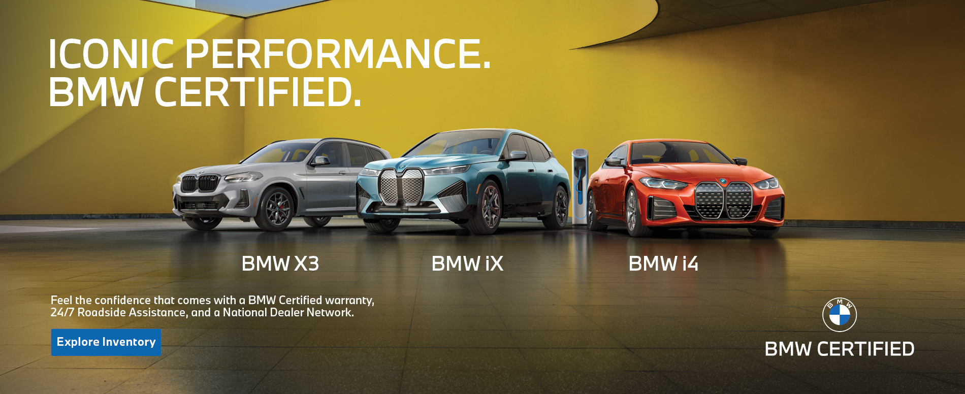 Iconic Performance, BMW Certified at Competition BMW of Smithtown in St. James NY
