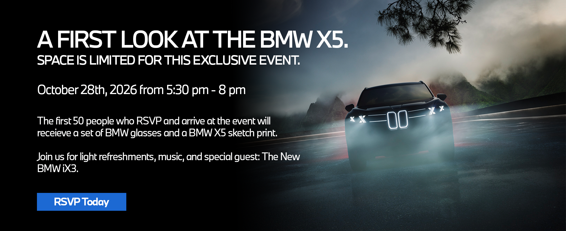 x5 launch event