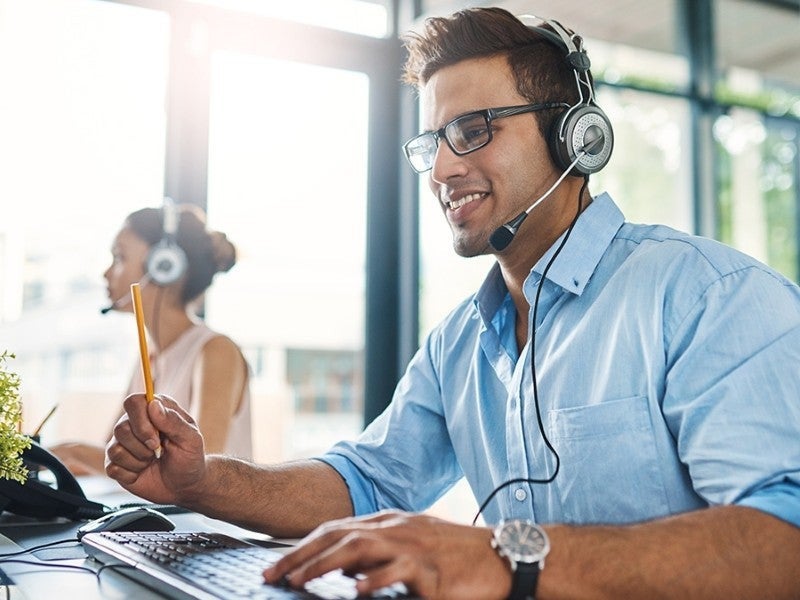 Customer support representative wearing headset
Provide your feedback on BizChat